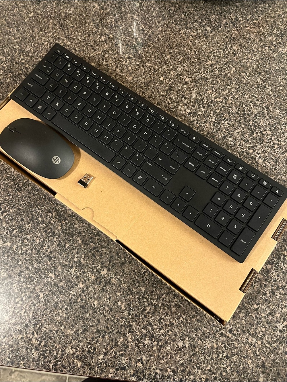 HP Wireless Keyboard and Mouse Combo - Black